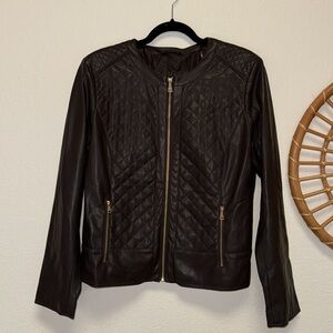 Vegan Leather Jacket